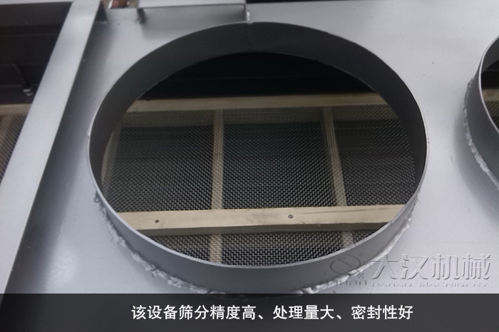 風(fēng)冷式直線振動(dòng)篩